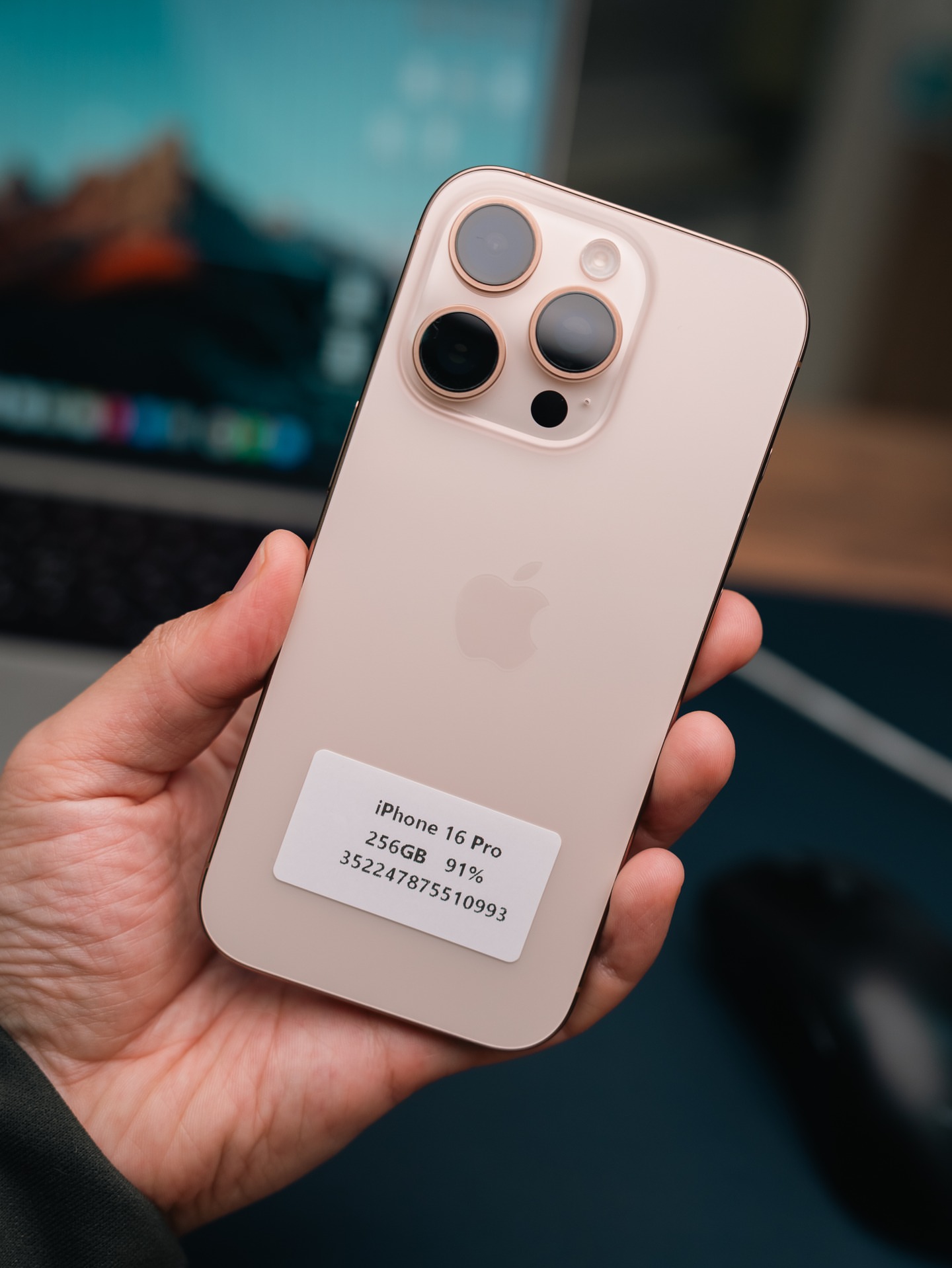 iPhone 16 Pro – 256GB (Used, Excellent Condition, 🔋91%)