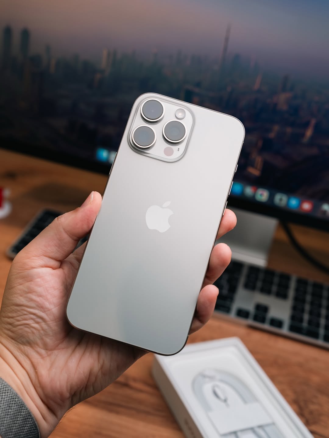 iPhone 16 Pro Max – 256GB (Open Box, 🔋100%, 1 Cycle)