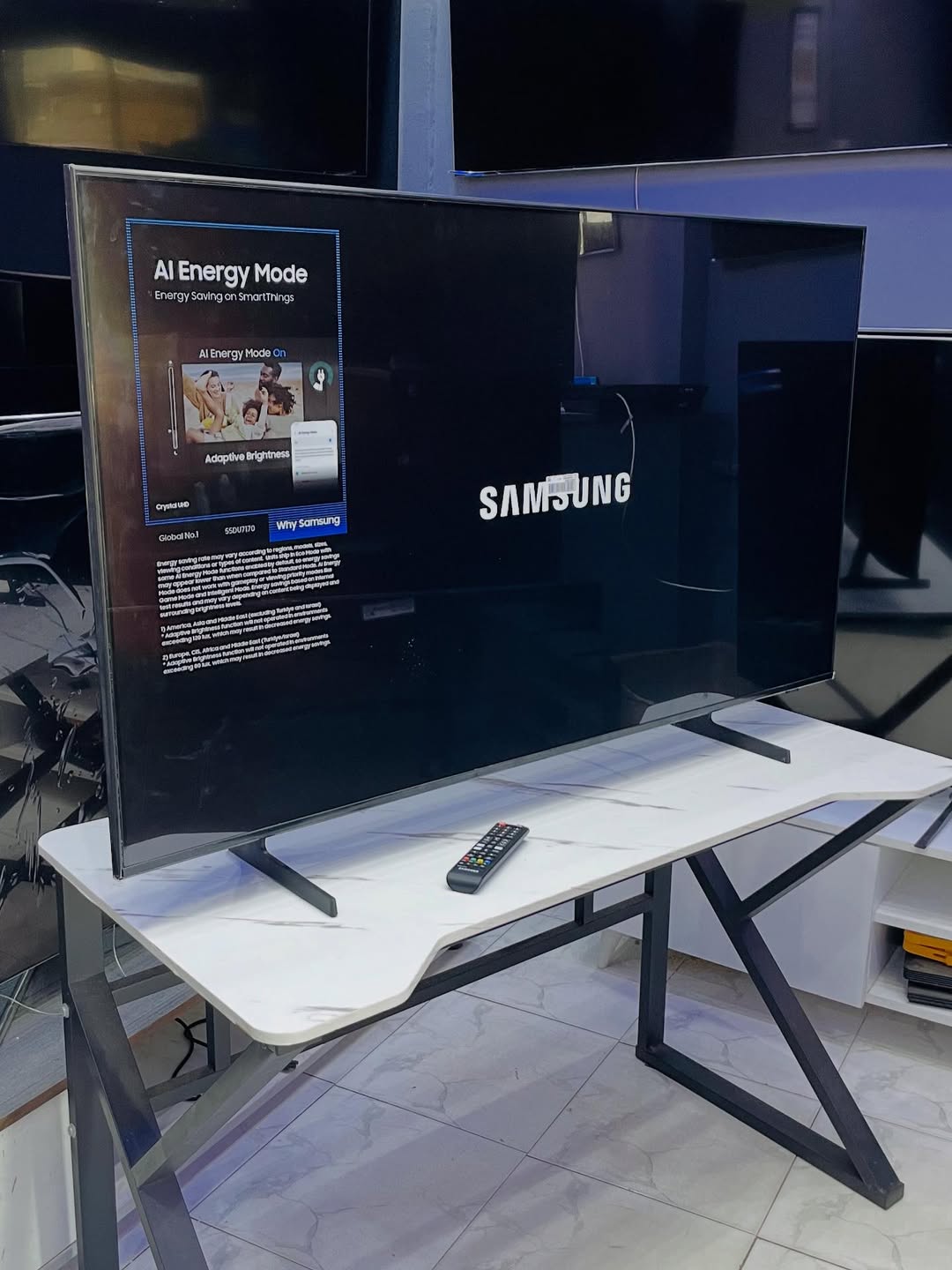 Samsung 55" Crystal UHD 4K Smart TV — Pre-Owned