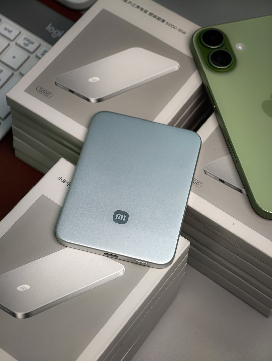 Xiaomi Ultra Thin Magnetic Power Bank – 5000mAh (Ultra Slim, Magnetic, Fast Charge)