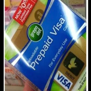 5 X VISA PREPAID CARDS €2700 BALANCE