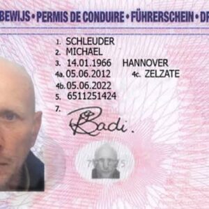 Driving License – Belgium