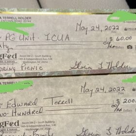 AGFED CREDIT UNION DEPOSIT CHECK | $2000 – $5000