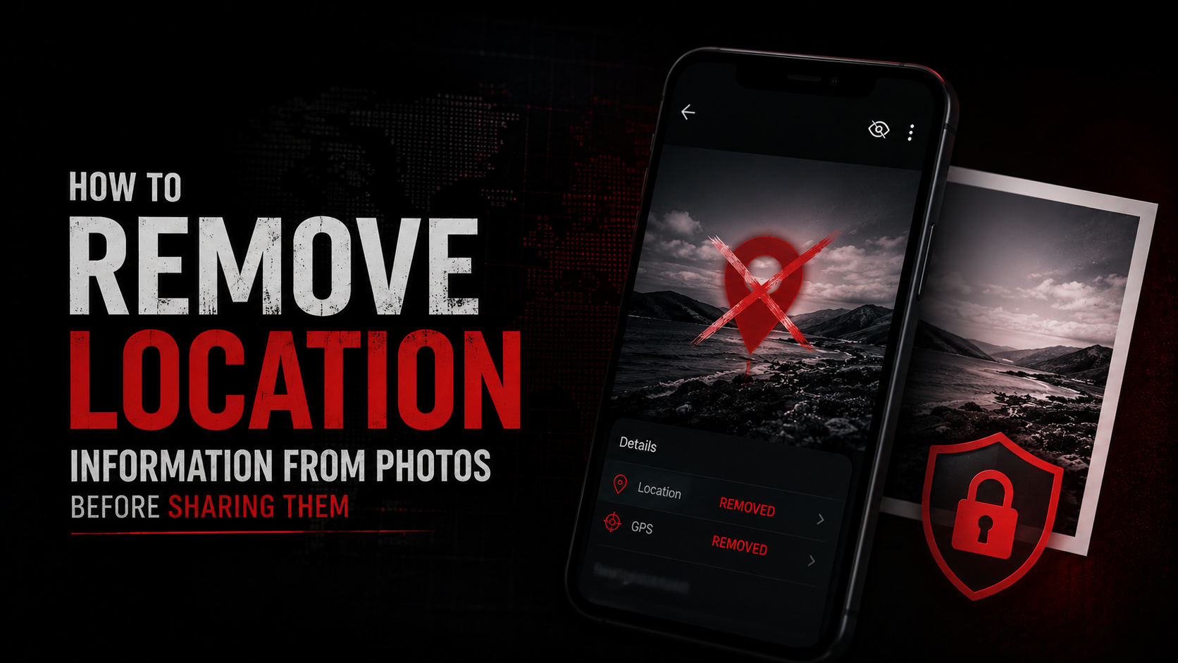 How to Remove Location Information from Photos Before Sharing Them
