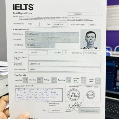 Buy IELTS Certificates